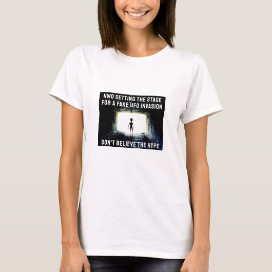 Einstellen des T - Shirt Alien Bühne (hell) (Vorderseite)
