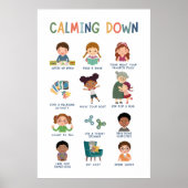 Einstellmöglichkeiten für Klassenraum-Poster Poster (Vorne)