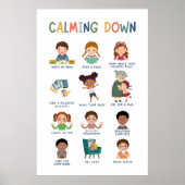 Einstellmöglichkeiten für Klassenraum-Poster Poster (Vorne)