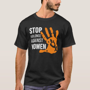 Einstellung der Gewalt gegen Frauen T-Shirt