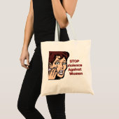 Einstellung der Gewalt gegen Frauen Tragetasche (Vorderseite (Produkt))
