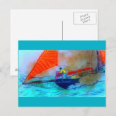 Einstellung der Schüler Postkarte (Vorne/Hinten)