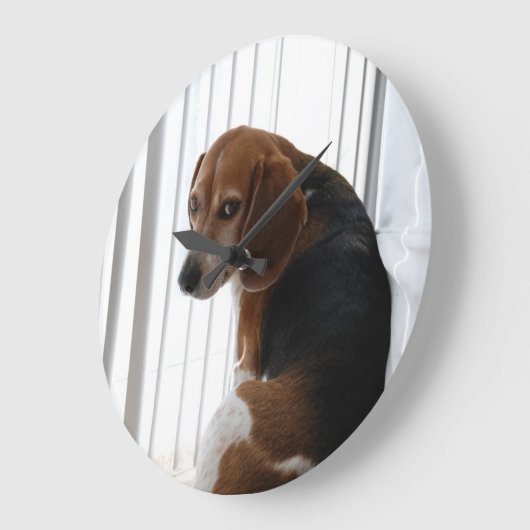 Einstellung des Beagle Große Wanduhr (Winkel)