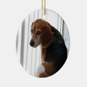 Einstellung des Beagle Keramikornament (Rechts)