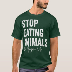 Einstellung des Essens Tiere Veganer Tierrechte Di T-Shirt