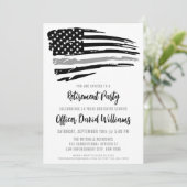 Einstellung des Korrekturbeamten in dünner grauer Einladung (Stehend Vorderseite)