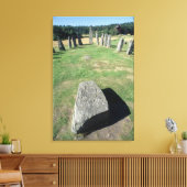 Einstellung des Schiffes Leinwanddruck (Insitu (Wohnzimmer))