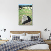 Einstellung des Schiffes Leinwanddruck (Insitu (Schlafzimmer))