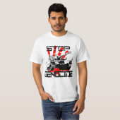 Einstellung des Völkermordes T-Shirt (Vorne ganz)