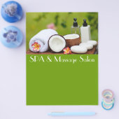 Einstellung des Wellness-Centers Flyer (Einzeln)