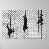 Einstellung eines Hindernisses Poster (Vorne)