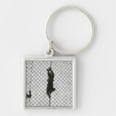 Einstellung eines Hindernisses Schlüsselanhänger (Vorne)