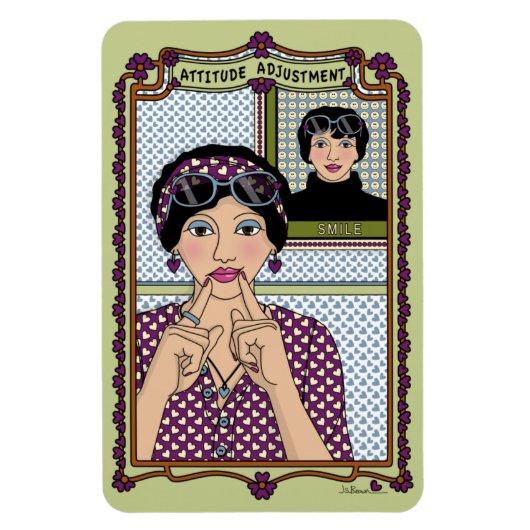 Einstellung Einstellung_A_4x6 Kühlschrank Magnet (Vertikal)