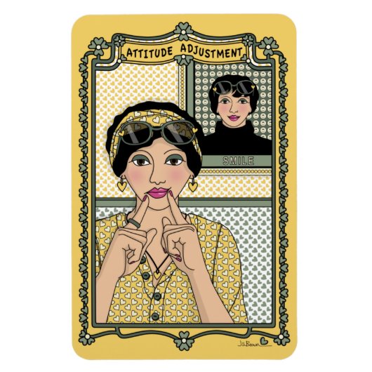 Einstellung Einstellung_C_4x6 Kühlschrank Magnet (Vertikal)