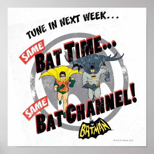 Einstellung in der nächsten Woche Grafik Poster (Vorne)