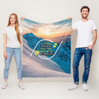 Einstellung Ist Eine Kleinigkeit, Die Einen Großen Fleecedecke