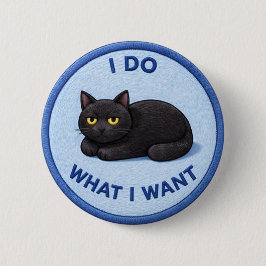 Einstellung Katze Button (Vorderseite)