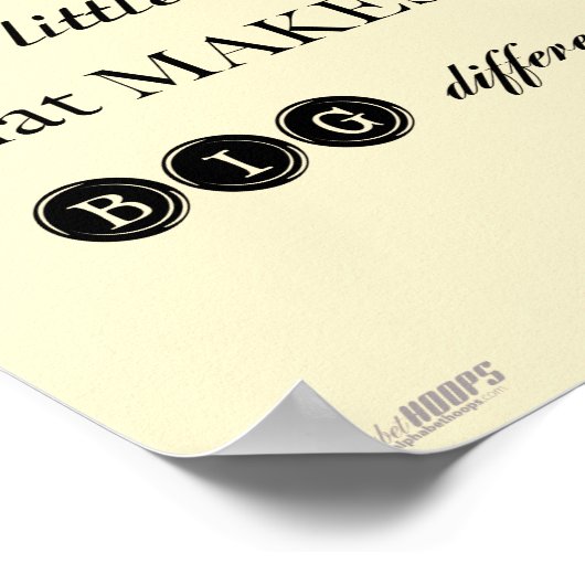 Einstellung Poster (Ecke)