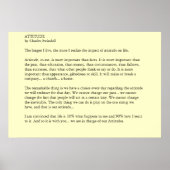 Einstellung Poster (Vorne)