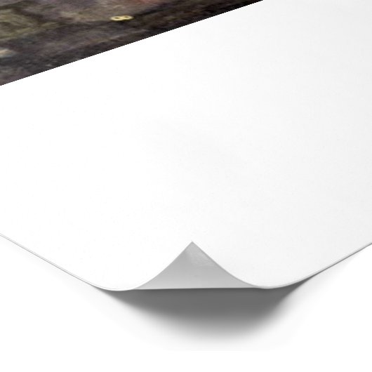 Einstellung Sun von Egon Schiele Poster (Ecke)