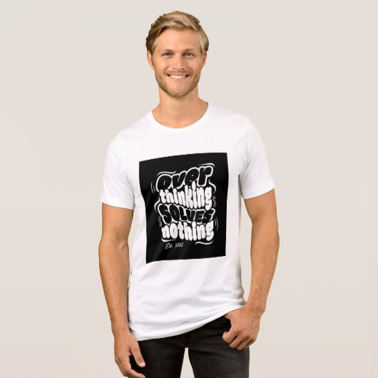 Einstellung Tri-Blend shirt (Vorderseite voll)