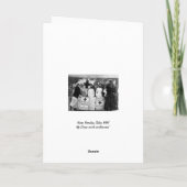 Einstellung von Krankenpflegern Karte (Rückseite)