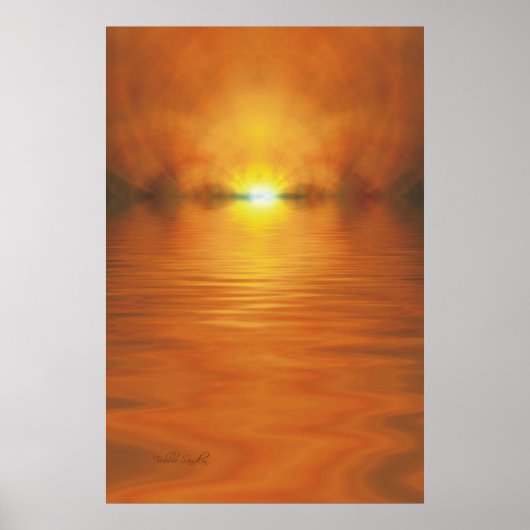 Einstellung von Sun Poster und Print (Vorne)