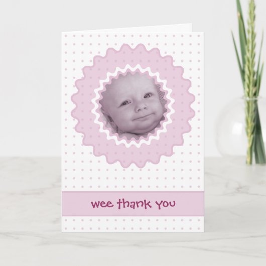 Einstellungen Vielen Dank Notenvorlage Dankeskarte (Vorderseite)