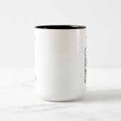 Einstellungsbecher Zweifarbige Tasse (Mittel)