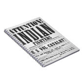 Einstellungsplakat für die US-freiwillige Notizblock (Rechte Seite)