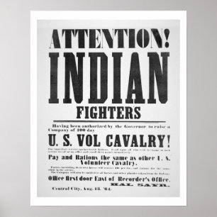 Einstellungsplakat für die US-freiwillige Poster