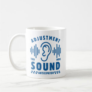 Einstellungston-Vorwegnehmer Kaffeetasse