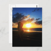 Einstellzeit Postkarte (Vorne/Hinten)