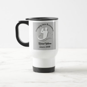Einstieg in das Retirement Modern Golf Player Part Reisebecher