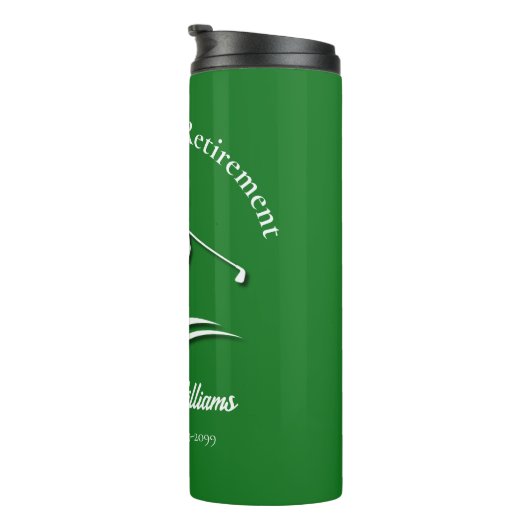 Einstieg in das Retirement Modern Golf Player Part Thermosbecher (Nach rechts gedreht)
