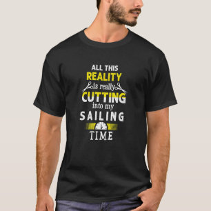 Einstieg in den Segelzeit Segelboot-Spaß T-Shirt