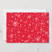 Einstieg in die Weihnachtskarte Feiertagskarte (Rückseite)