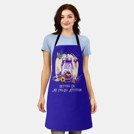 Einstieg in meine Can-Do Attitude Zuhause Canning Schürze (Getragen)