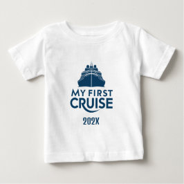 Einstieg in meine erste Kreuzfahrt nach Maß Baby T-shirt