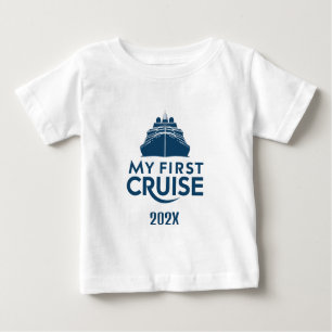 Einstieg in meine erste Kreuzfahrt nach Maß Baby T-shirt