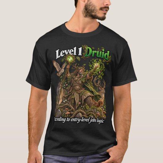 Einstiegs-Druide T-Shirt (Vorderseite)