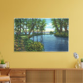 Einstiegsansicht Leinwanddruck (Insitu (Wohnzimmer))