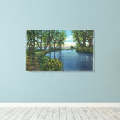 Einstiegsansicht Leinwanddruck (Insitu (Holzboden))