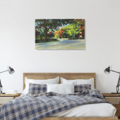 Einstiegsansicht zum FDR-Haus Leinwanddruck (Insitu (Schlafzimmer))