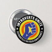 Einstimmigkeit in Ihren eigenen Zuhause Button (Vorne & Hinten)