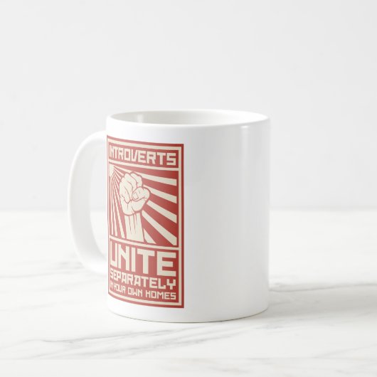 Einstimmigkeit in Ihren eigenen Zuhause Kaffeetasse (Vorderseite Links)