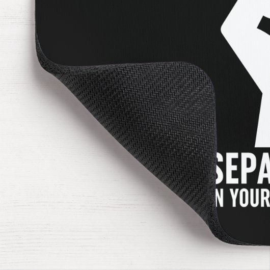 Einstimmigkeit in Ihren eigenen Zuhause Mousepad (Ecke)