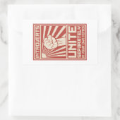 Einstimmigkeit in Ihren eigenen Zuhause Rechteckiger Aufkleber (Tasche)