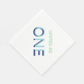 Einstimmigkeit Serviette (Ecke)