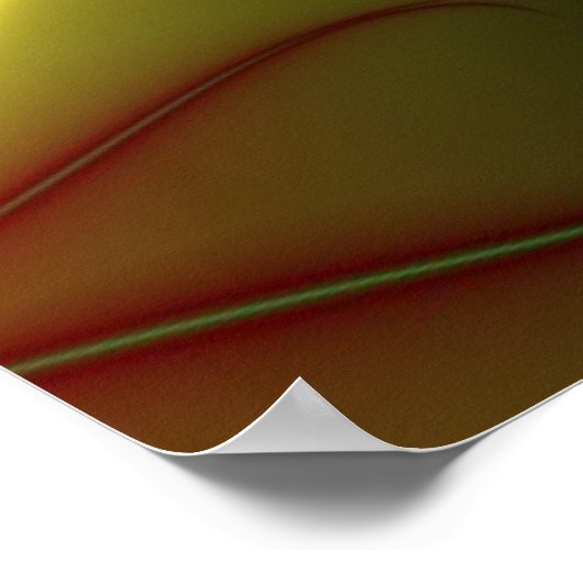 Einströmendes Licht. Poster (Ecke)